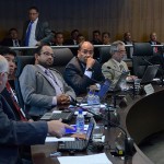 O  Conselheiro  Federal  de  Roraima, Téc. Agropec. Cassiano                 Henrique Monteiro Corrêa Ramos (3º do canto esquerdo para  o direito na foto) e o Conselheiro Federal do Rio Grande do Sul Engº  Civil  Melvis  Barrios  Junior (canto direito da foto), foram  “DEFENSORES  INCANSÁVEIS”  da  proposta  do  CREA-SP, enquanto os Conselheiros de São Paulo....?