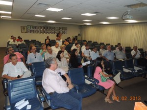 Participantes da Reunião de Santos. 