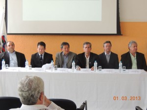 Mesa Diretiva da Reunião de Jacareí.