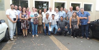 Participantes da reunião de Araras