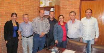 Adriana, Saavedra, Fernando, Agnelo, Olga, Valdir e Márcio