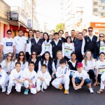 Diretores, associados e colaboradores da AERO  e CREA presentes no desfile