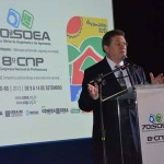 Presidente do CREA-RS Engº Capoani, anfitrião do evento