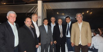 Autoridades presentes no jantar