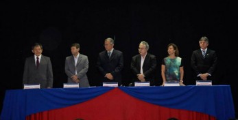 Mesa Diretora de Abertura dos Trabalhos