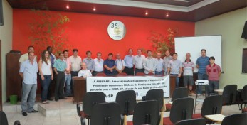 Participantes da palestra