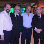 Deputado Aldo Demarch, Engº Maxwell, Engº Fernando e Arqº Valdir