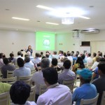 Participantes da palestra