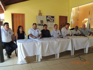 Mesa Diretora da Reunião do Conselho Pleno da FAEASP