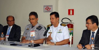 Mesa de Autoridades da Abertura do Evento