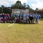 Equipes de Guarulhos,Aruja e Santa Isabel, participantes do torneio