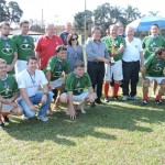 Entrega dos troféus aos vencedores