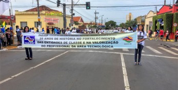 FAEASP presente no Desfile Cívico de 7 de setembro