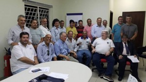 Participantes da reunião de Poá.