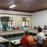 Reunião da Diretoria de Esportes da FAEASP e Coordenadores de Uniões realizada em São Roque, SP