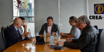 Reunião realizada na Sede do CREA/SP da Faria Lima