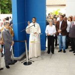 A bênção à Casa da Engenharia de Itanhaém foi concedida pelo Padre Nivaldo Nascimento de Oliveira, da Paróquia Santa Terezinha