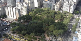 Vista Praça da República, Centro, São Paulo, SP.